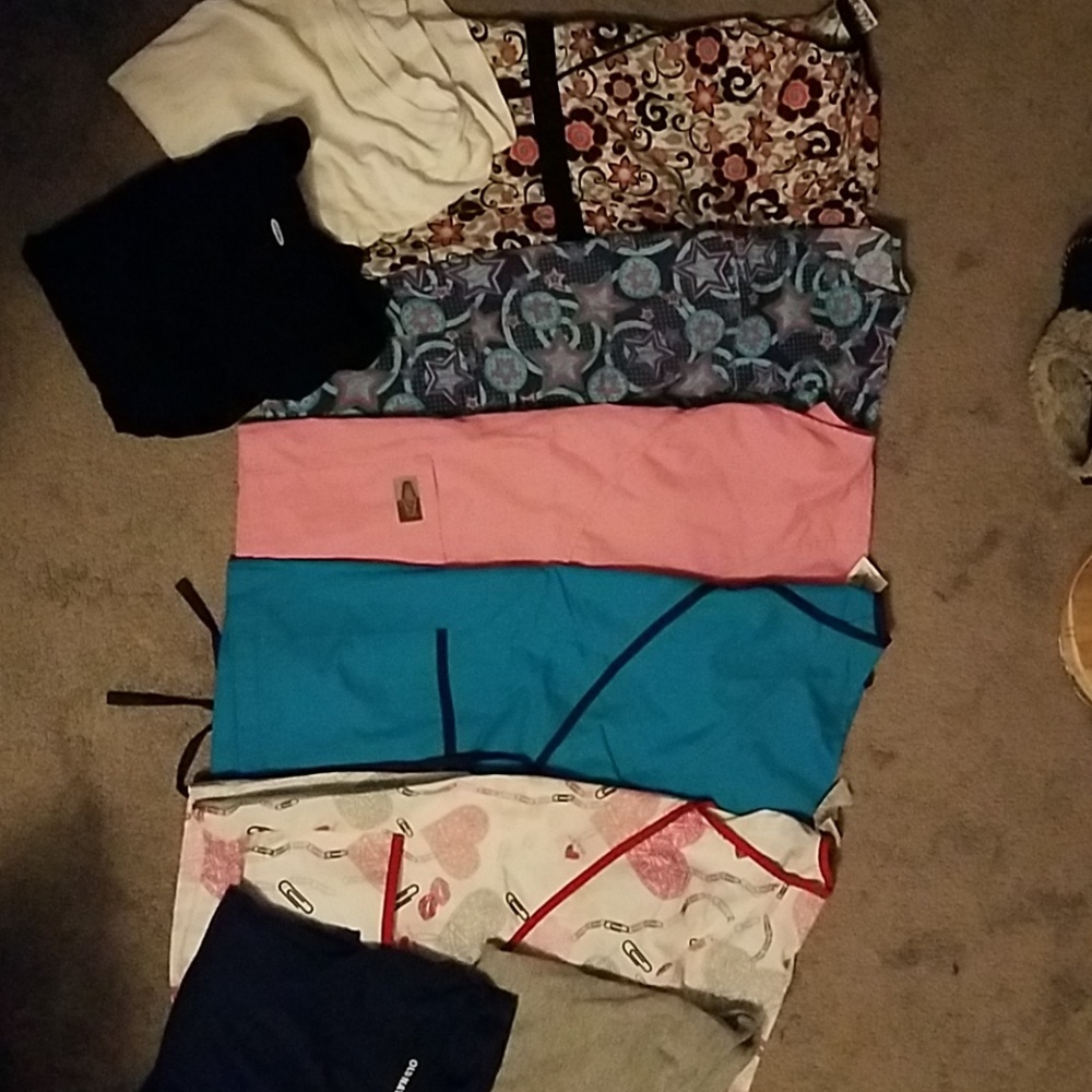 Scrub tops